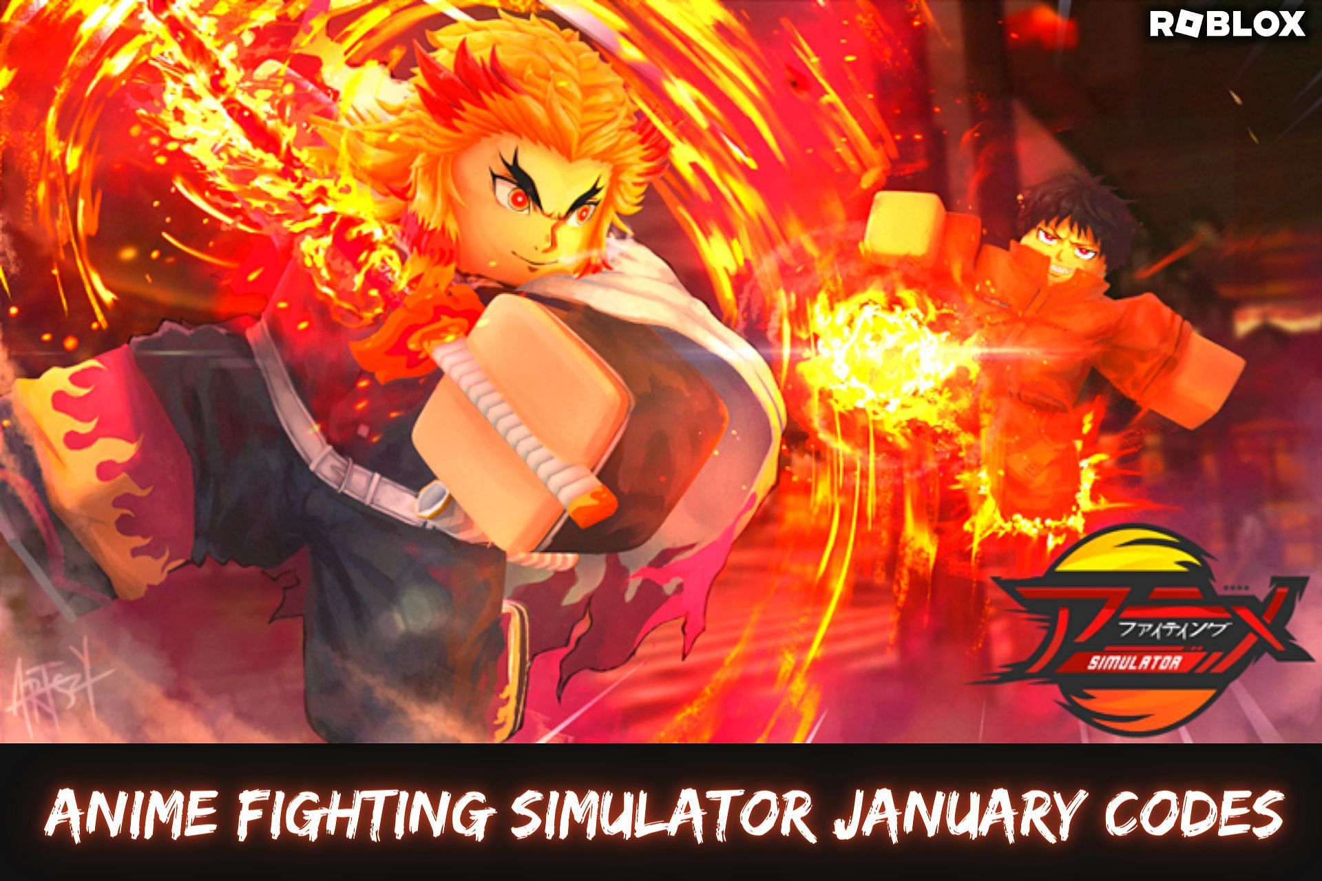 Roblox Anime Fighting Simulator codes (January 2023)